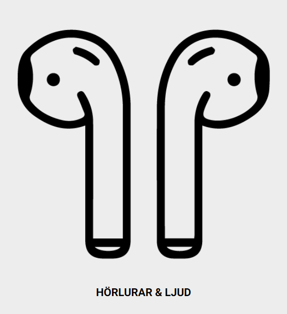 Hörlurar & ljud